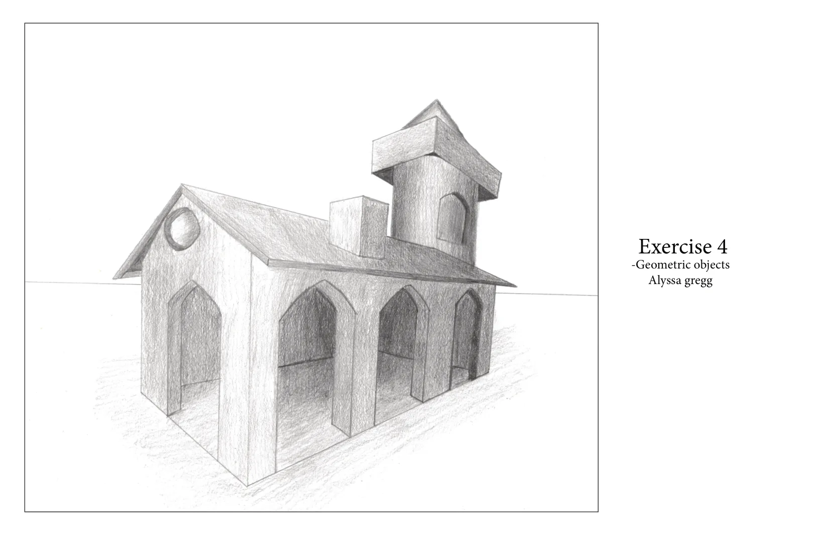 Geometric Objects from Alyssa Gregg student portfolio