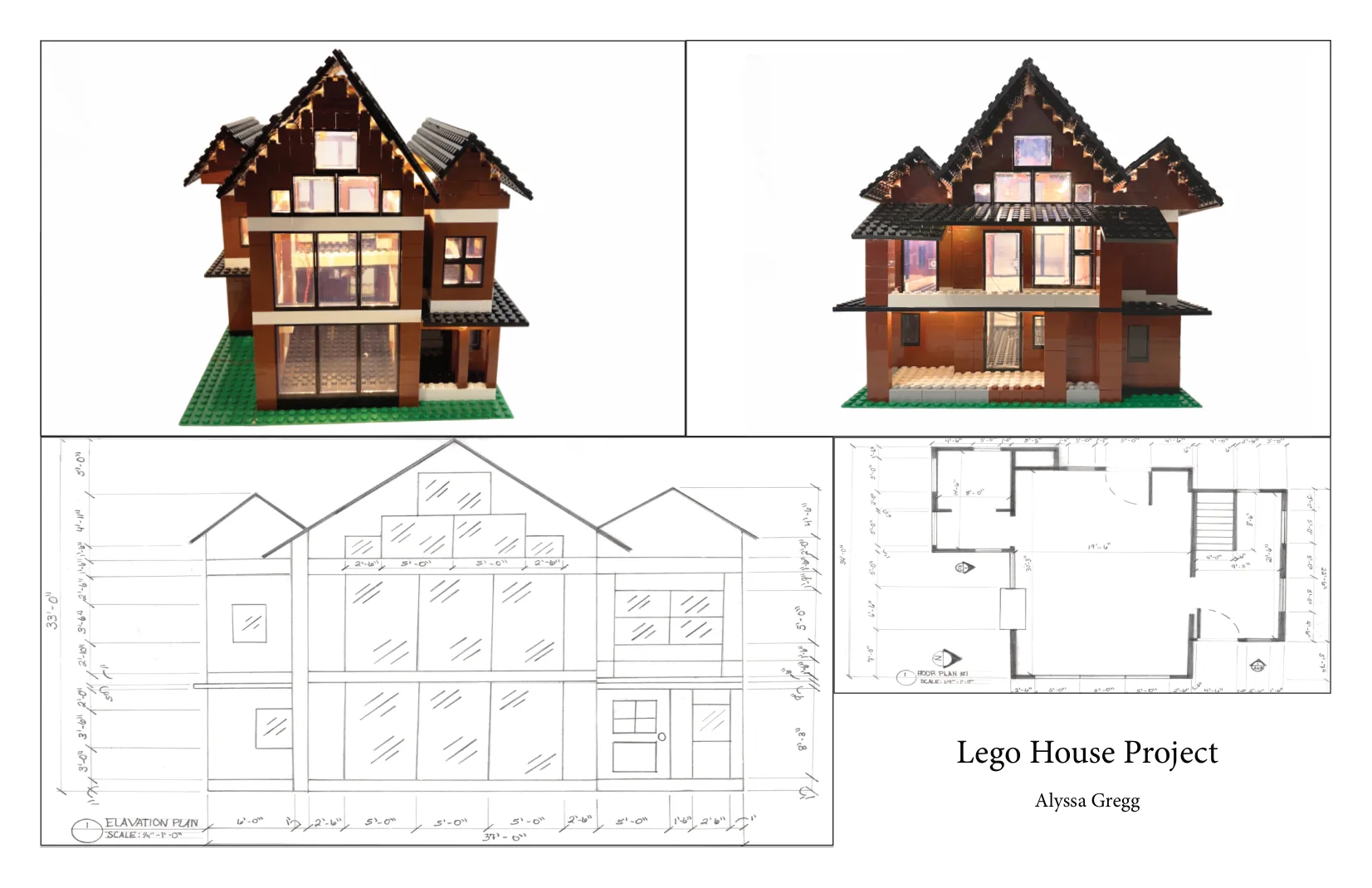 Lego House Project from Alyssa Gregg student portfolio